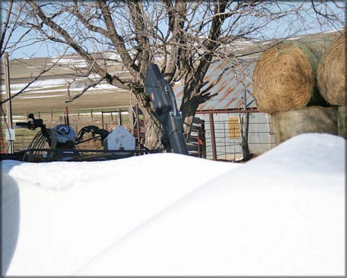 Blizzard 4-2011 - buried 4 wheeler